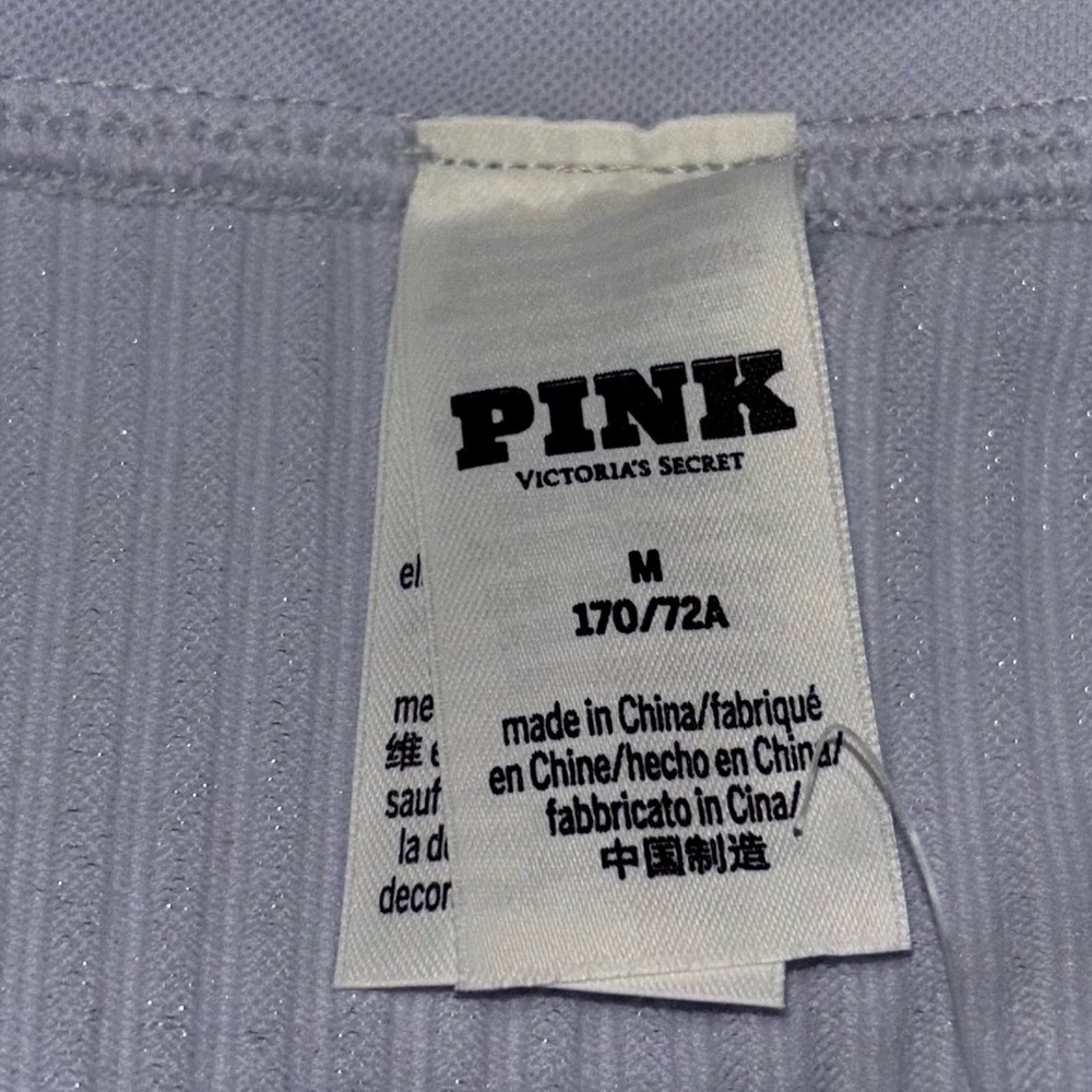 PINK Seamless Shimmer Mini Skirt Women Size Medium - Picture 5 of 12
